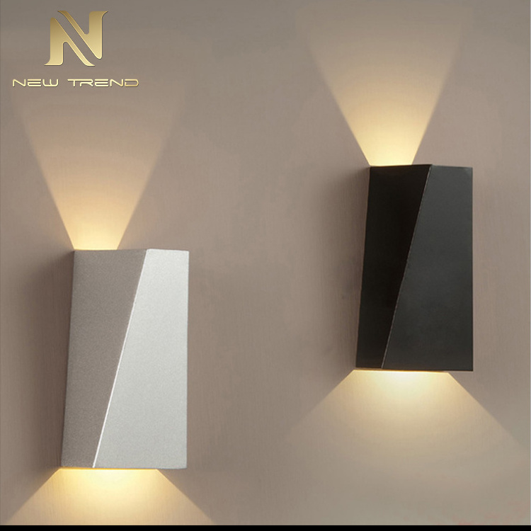 Modern Design Indoor Decoration Sconce Iron Living Room Corridor LED Wall Lamp