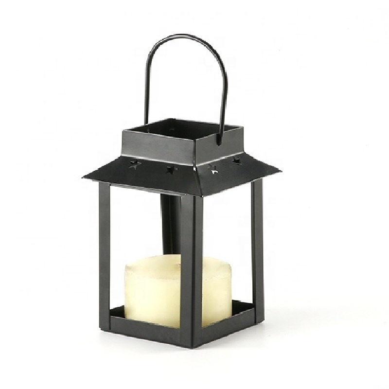 Christmas Light High Quality Iron Lantern  Decorative Candle Lanterns Tealight Candle Holder Entryway Decor Accessories