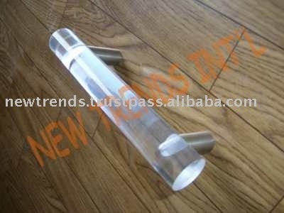 Casket Acrylic Handle Clear Coffin Acrylic Handle