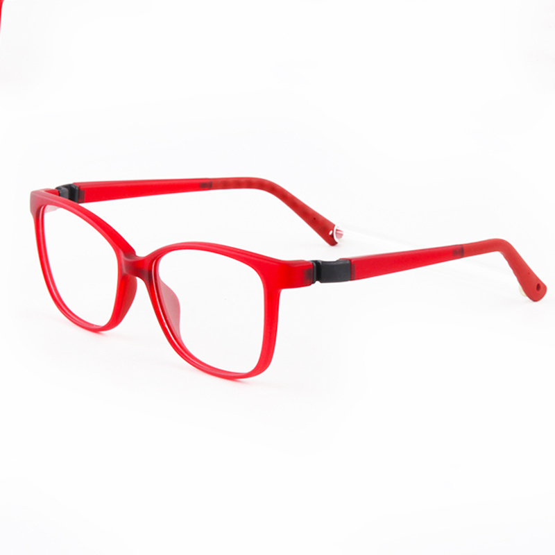 High Quality New Bendable Classic Eyewear Flexible Screwless TR 90 Silicone Eyeglasses Frames Children's Glasses For Kids