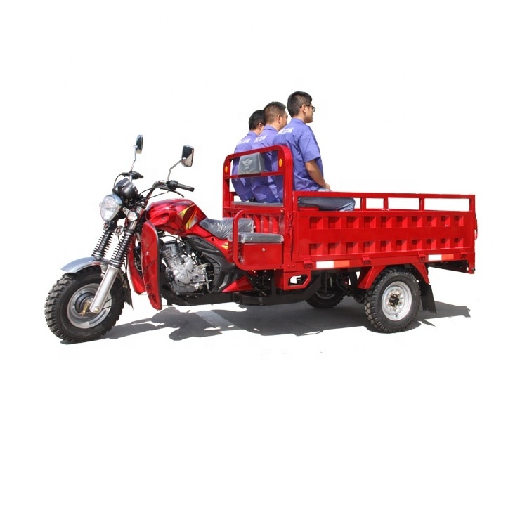 DAYANG 300cc Double Rear Axle motorized Tricycle Vehicle Heavy Loading 5 Wheels Cargo Tricycle