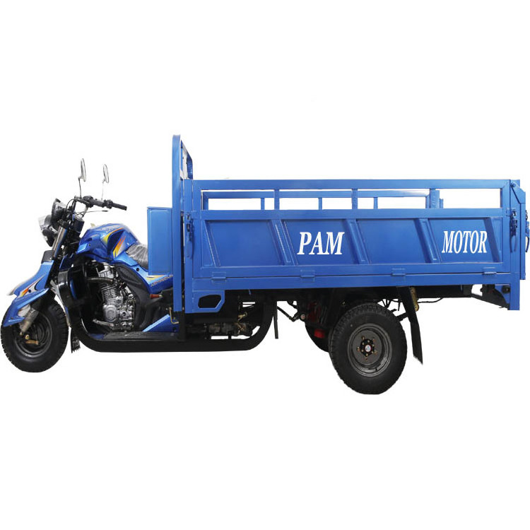 zongshen engine Water Cooling Customized Double Wheel Motorcycle Double Rear Axle Five Wheel Cargo Tricycle