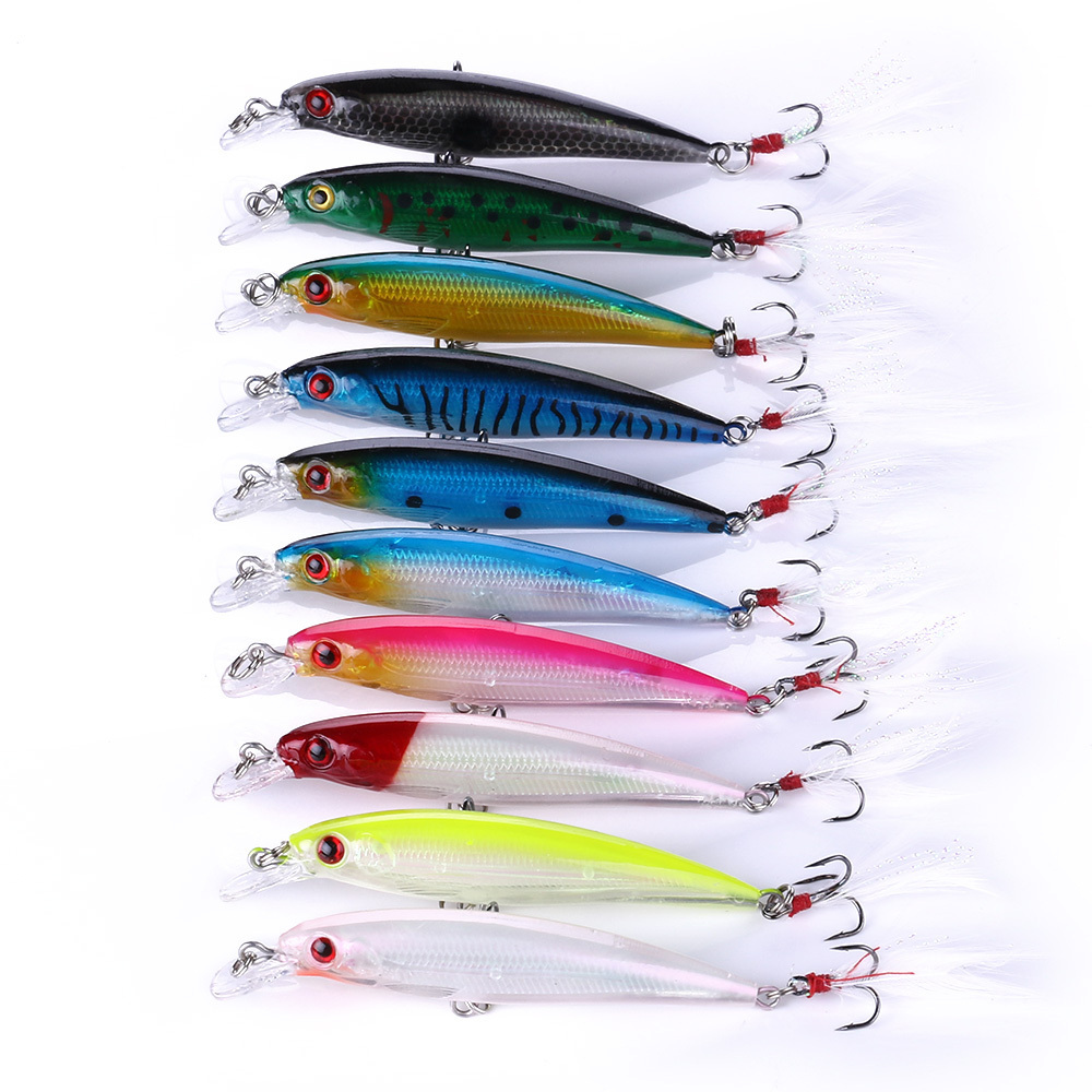 Newup fishing minnow crankbait 9cm 8g fish hard lure artificial bait