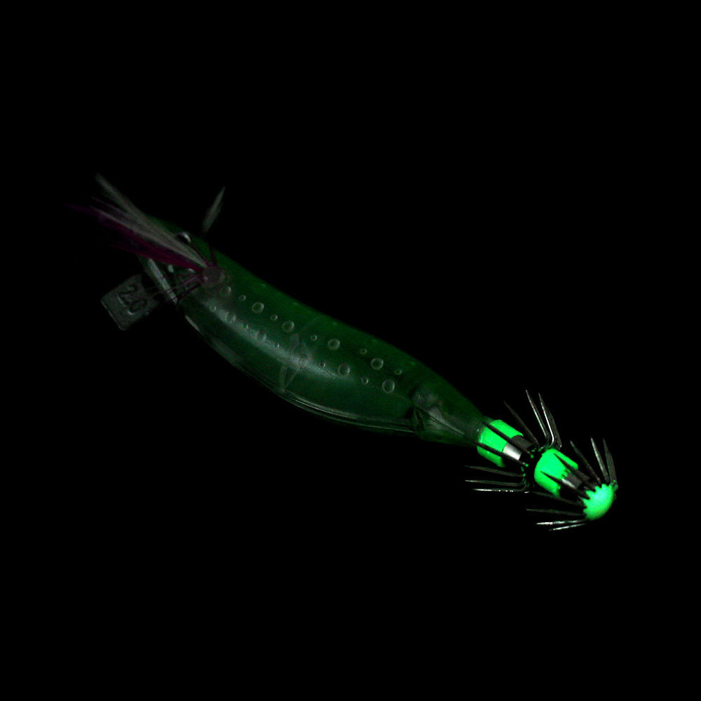 10CM-9.1G 5pcs/bag Electric Luminous Bionic Shrimp Shape Squid Fishing Lures