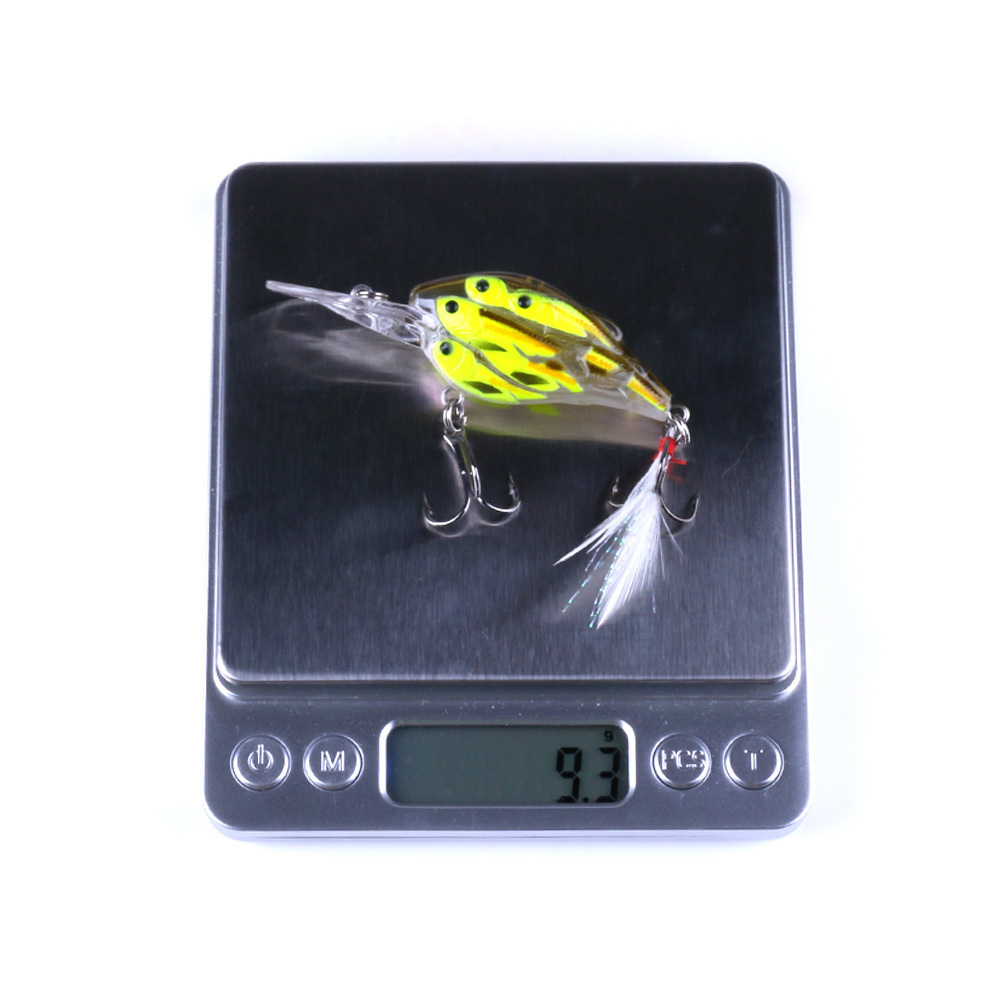 7.5CM 9G Crankbait With Rattle Ball Inside New Type Hard Plastic Group Fish Like Crankbait Fishing Lure Floating lure