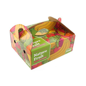 professional manufacturer Custom Design Low Price multi sizes cardboard corrugated paper Fruit Packaging Boxes Banana Carton Box