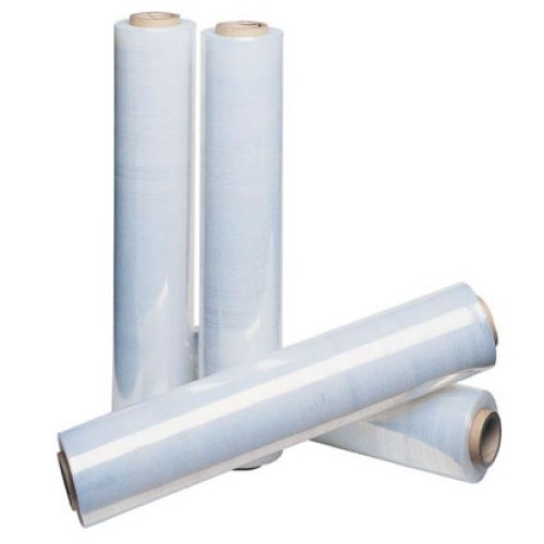 China Clear LLDPE PE Plastic Stretch Film Wrapping Reusable Pallet Wrap LLDPE Stretch Film Strech Jumbo Roll