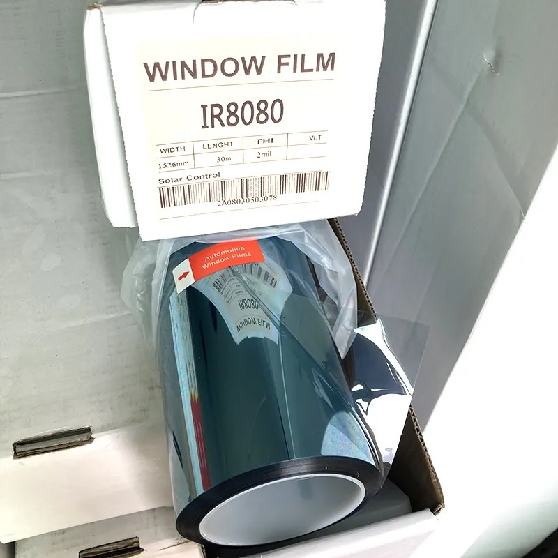 Factory wholesale pelcula solar para coches UV Protection Solar Window Film Nano Ceramic Car Window Tint Film