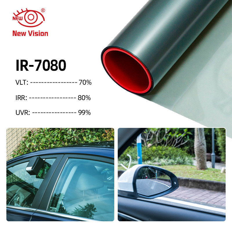 Nano Ceramic Film For 3M Window Privacy Film Frosted Glass Car Window Film Unbreakable One Roll 2 Ply Blackout