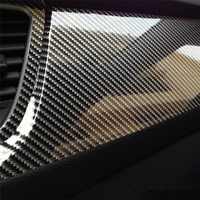 Self Adhesive Vinyl Film For Car Wrap 5D Carbon Fiber Pvc Decorative Film Protection Car Body Wrapping Vinyl High Quality