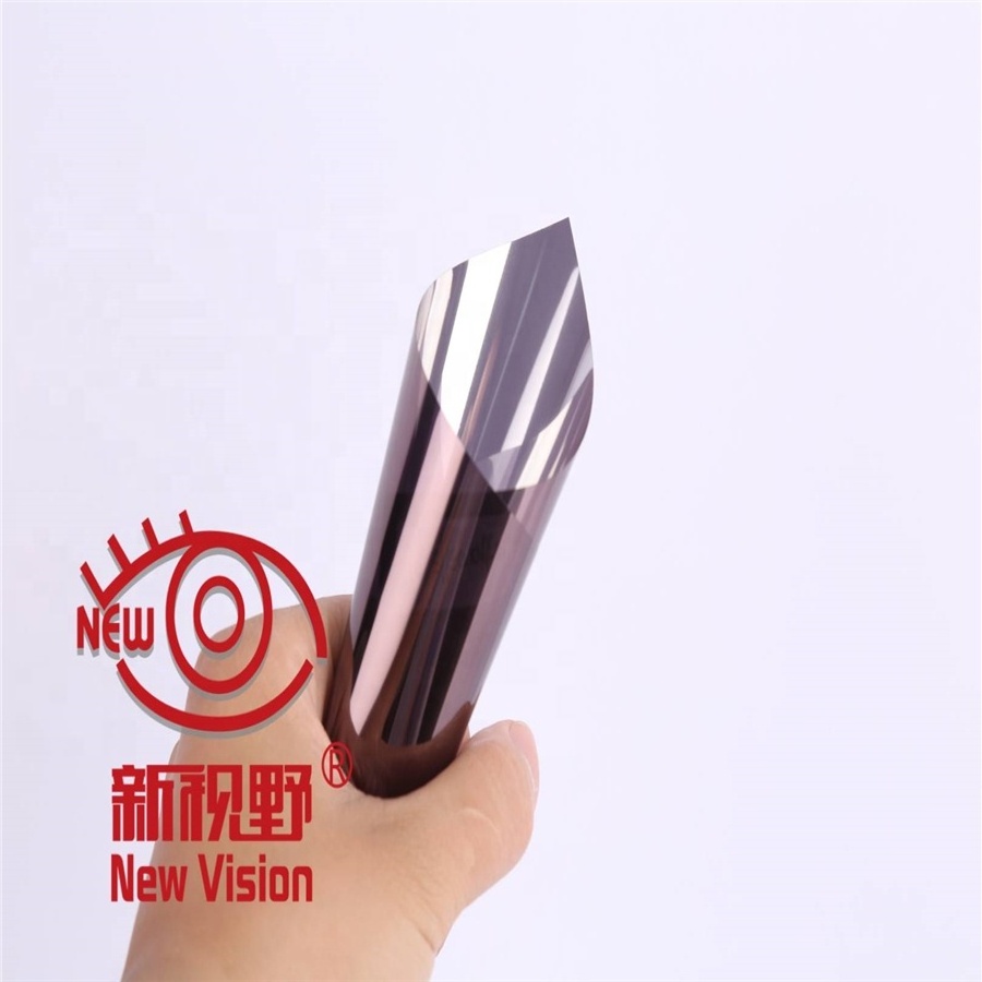 High reflection mirror chrome one way vision IR rejection window glass tinted film for architectural China supplier