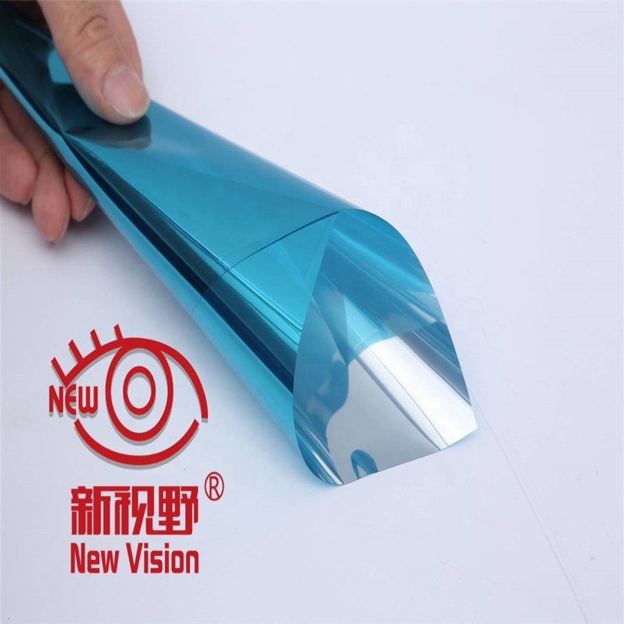 High reflection mirror chrome one way vision IR rejection window glass tinted film for architectural China supplier