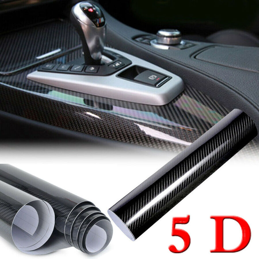 1.52*18m Automotive & Motorcycles Wrap Stickers 3d/4d/5d Carbon Fiber Car Wrap Vinyl Film