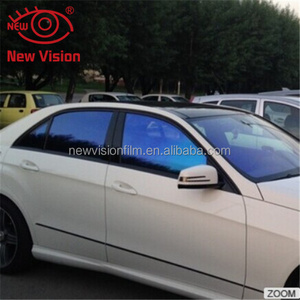 Anti-glare windshield magic color changing rainbow iridescent film removable car glass decorative chameleon window film