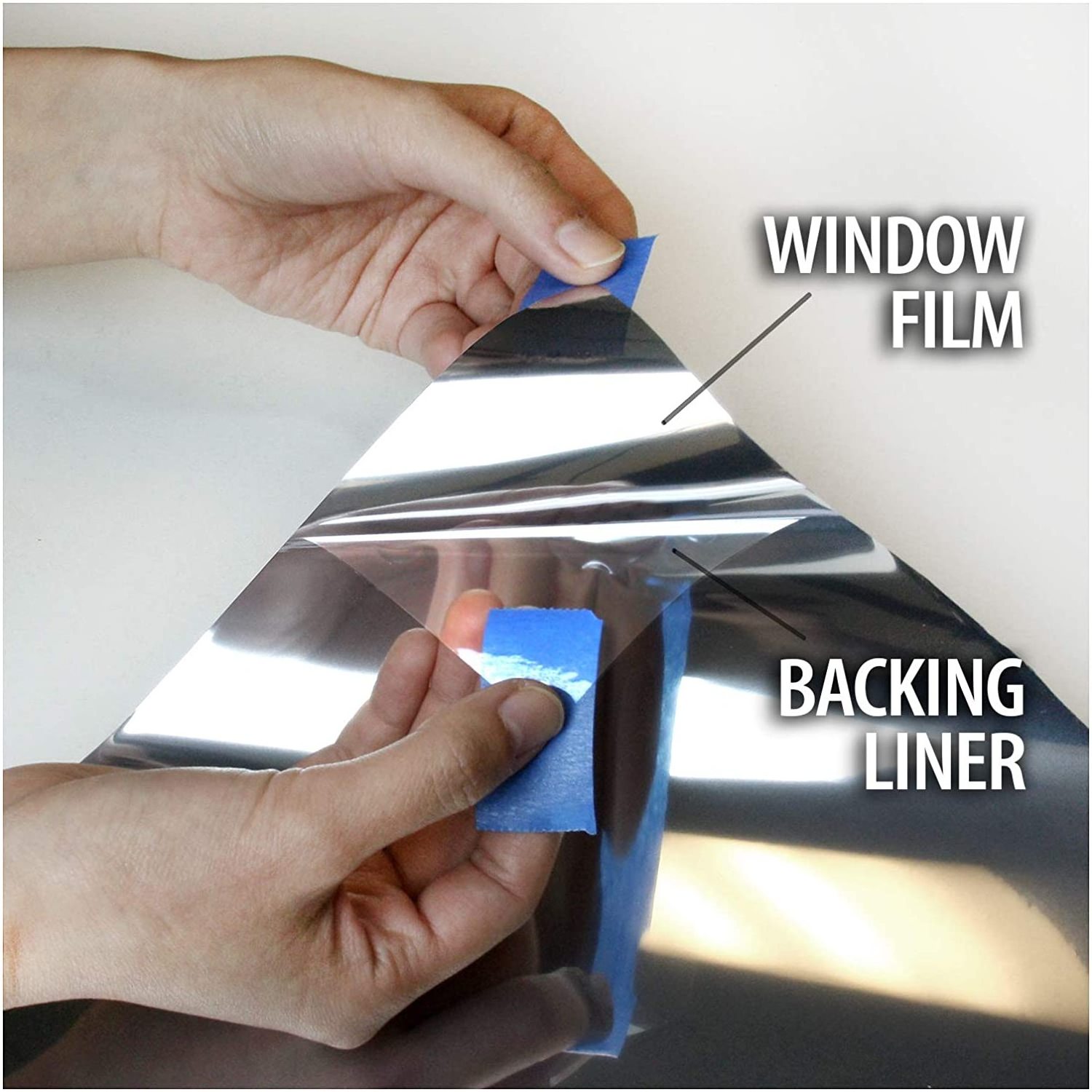 Mirror Blocking Light Window Tint Privacy Anti-UV Window Film Building Decor Heat Control One Way Glass Sticker Reflective