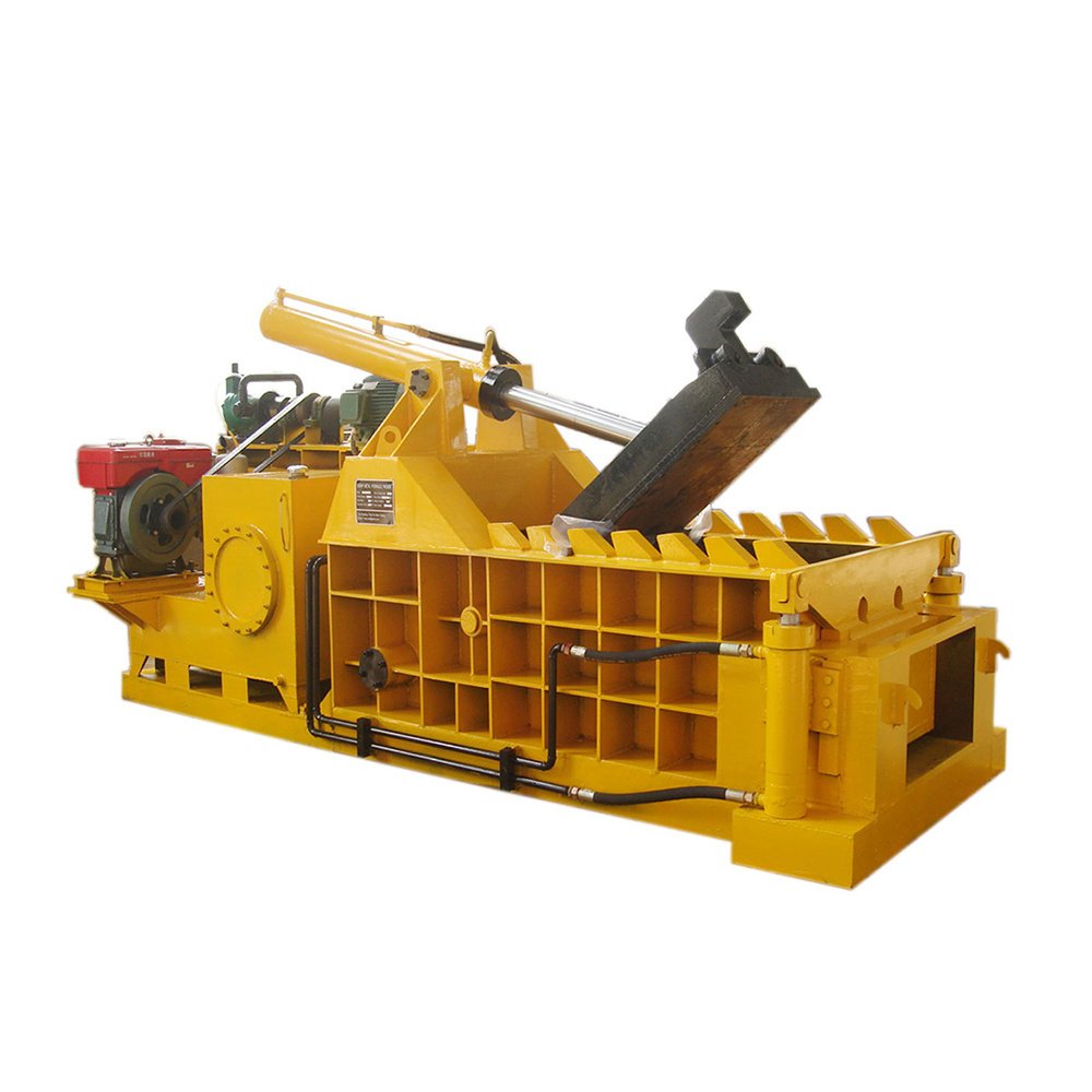 VISION factory good quality Hydraulic scrap metal baler 160tons waste iron baling machine 200tons recycle steel packing machine