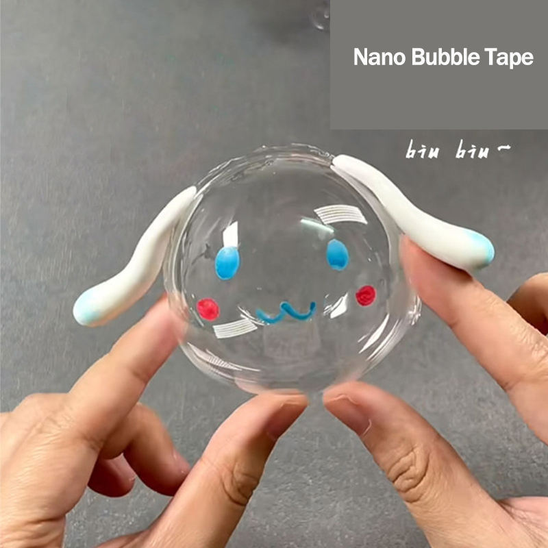 5m Waterproof Nano Bubble Double-Sided Acrylic Adhesive Tape for DIY Kids and Adults for Creating Bubble Balloons