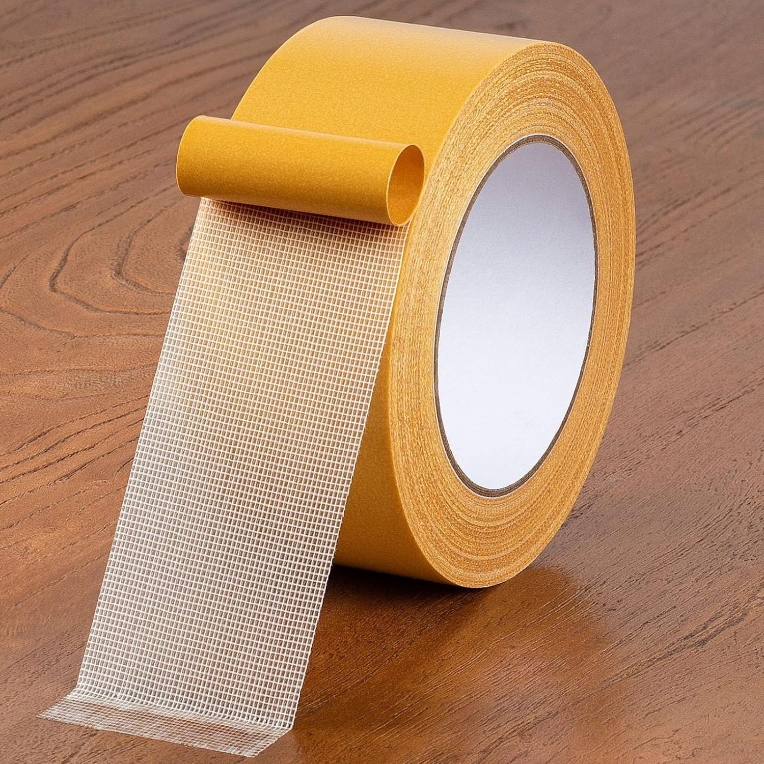 Double Sided Tape Heavy Duty Universal High Tack Strong Wall Adhesive with Fiberglass Mesh Super Sticky Clear Tape