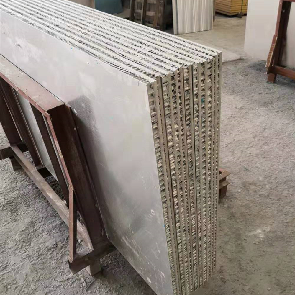 Lightweight Thin Stone Crimean Grey Marble Panels with Aluminium Honeycomb Backing