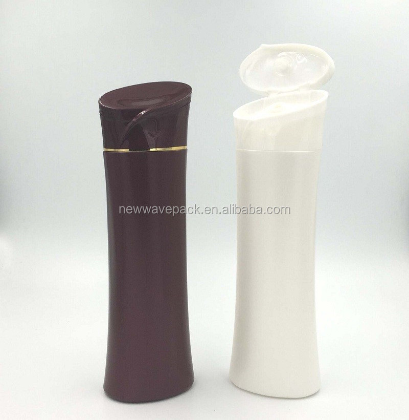 200ml empty design shape shampoo bottle