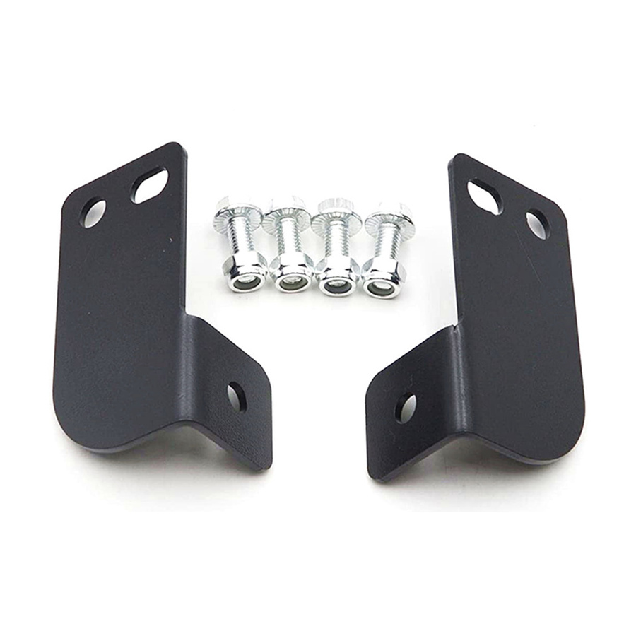 Rear Roof Pillar Roll Cage Bar Reverse LED Light Pod Mounting Brackets Compatible with ATV UTV Ranger