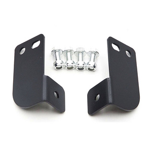 Rear Roof Pillar Roll Cage Bar Reverse LED Light Pod Mounting Brackets Compatible with ATV UTV Ranger