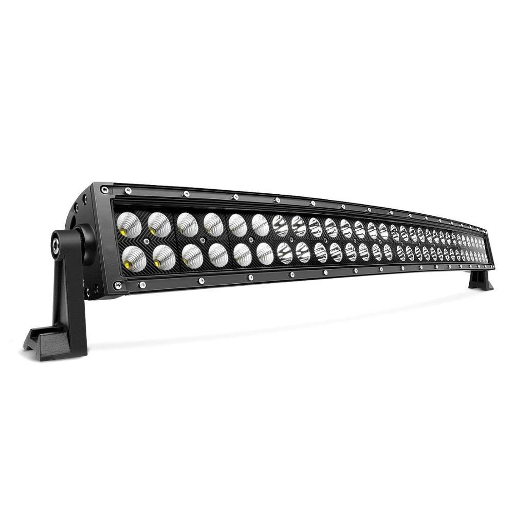 Car Accessories Hot Sale 32 Inch 180W Curved Battery Powered LED Ramp Light Bar for Off Road Truck