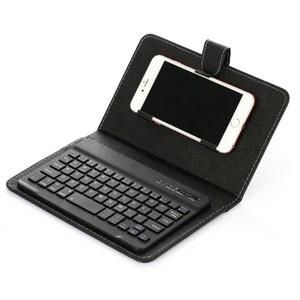 Mobile phone bt keyboard leather case wireless keyboard protective case three-system two-in-one mobile phone case