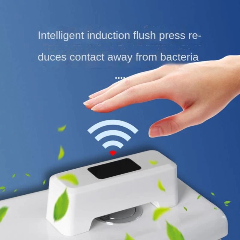 New toilet sensor flusher contact-free charging smart infrared sensor presser public toilet hotel flush