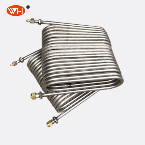 High Quality evaporator condenser coil, stainless steel tube cooling coil heat exchanger use chiller & evaporator coils