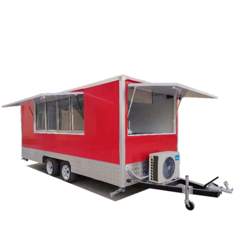 Food cart mobile Mobile shop truck mobile coffee kiosk remorque food truck