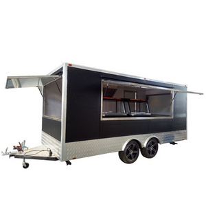 Portable Ice Cream Kiosks Food Cart Commercial Coffee Carts On Wheels  Ice Cream Van