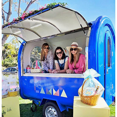 Custom design coffee cart mobile food trailer coffee car juice stall food truck mobile food cart