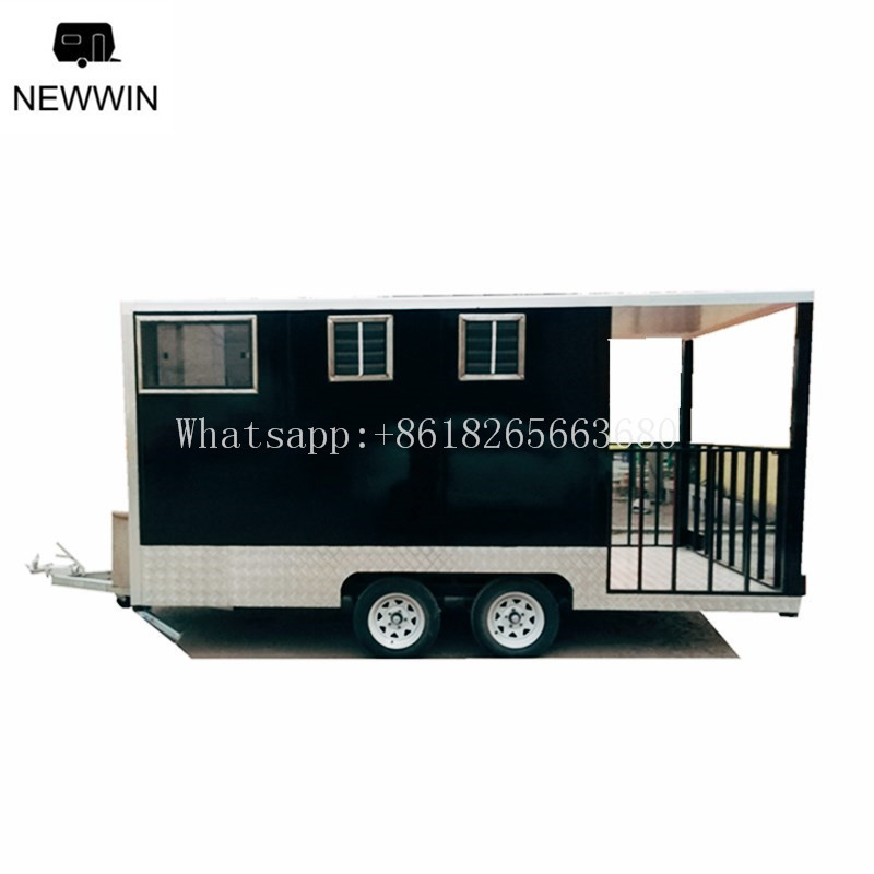 Hot Sale Mobile barbecue fast Food Trailer Food Carts Customized Cheap Food Trailers With Mobile Kitchen For Sale