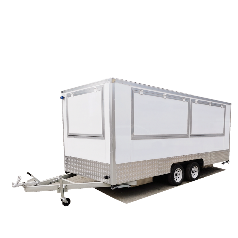 One-stop service custom design food truck trailer mobile kitchen food company trailers food  online shopping usa