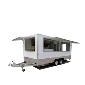 One-stop service custom design food truck trailer mobile kitchen food company trailers food  online shopping usa