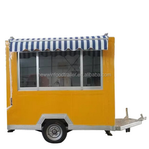 hot sale Mobile Food Carts with wheels electric coffee bike for factory direct sale