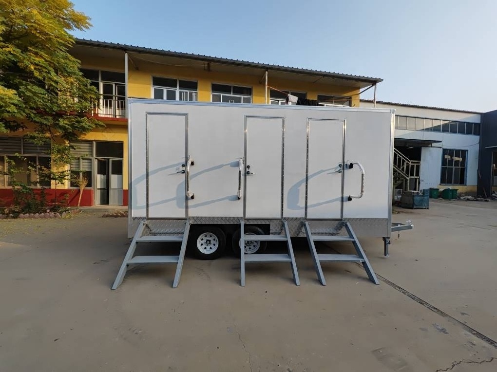 2023 Portable Toilet and Chemic Shower Room Mobile Showers Cabin with Bathroom trailer