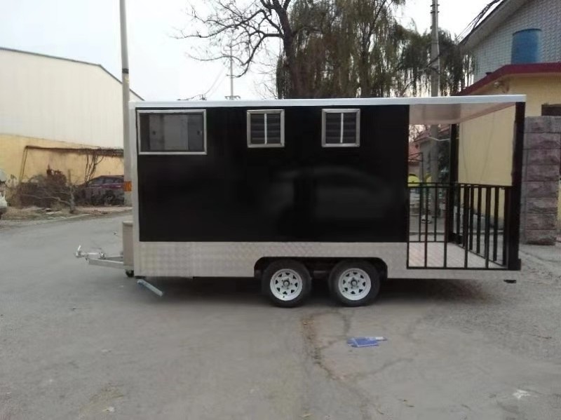 Stainless Steel food cart  food truck australia kitchen caravan for sale fast food car for sale