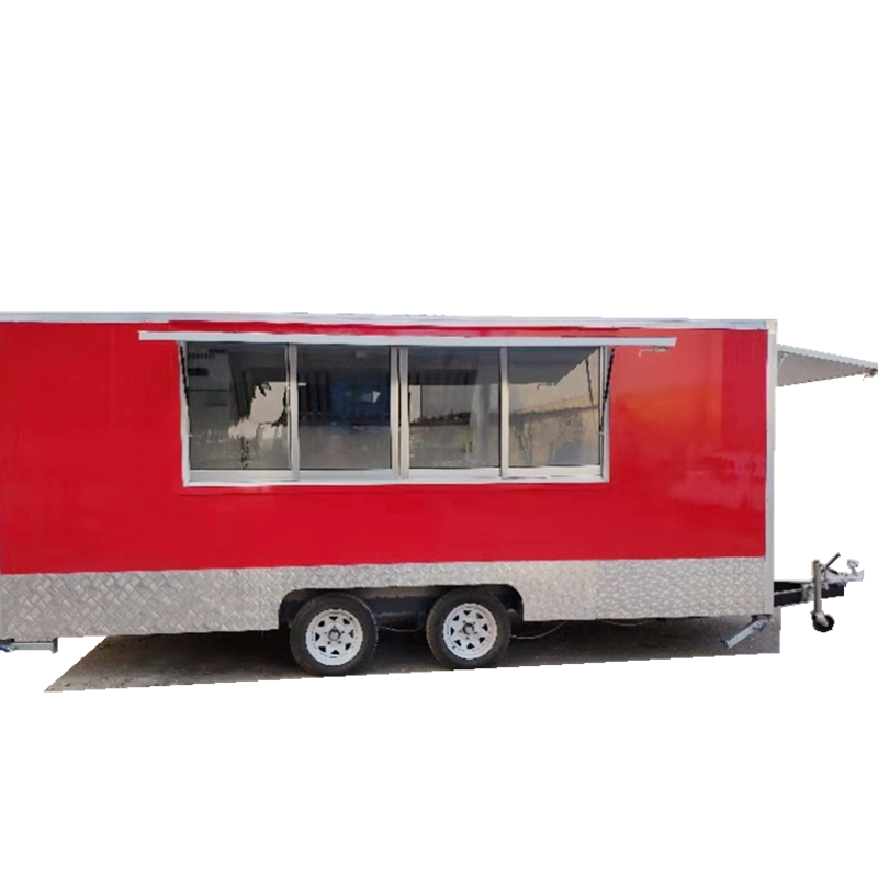 Food cart mobile Mobile shop truck mobile coffee kiosk remorque food truck