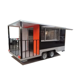 Hot Sale Mobile barbecue fast Food Trailer Food Carts Customized Cheap Food Trailers With Mobile Kitchen For Sale