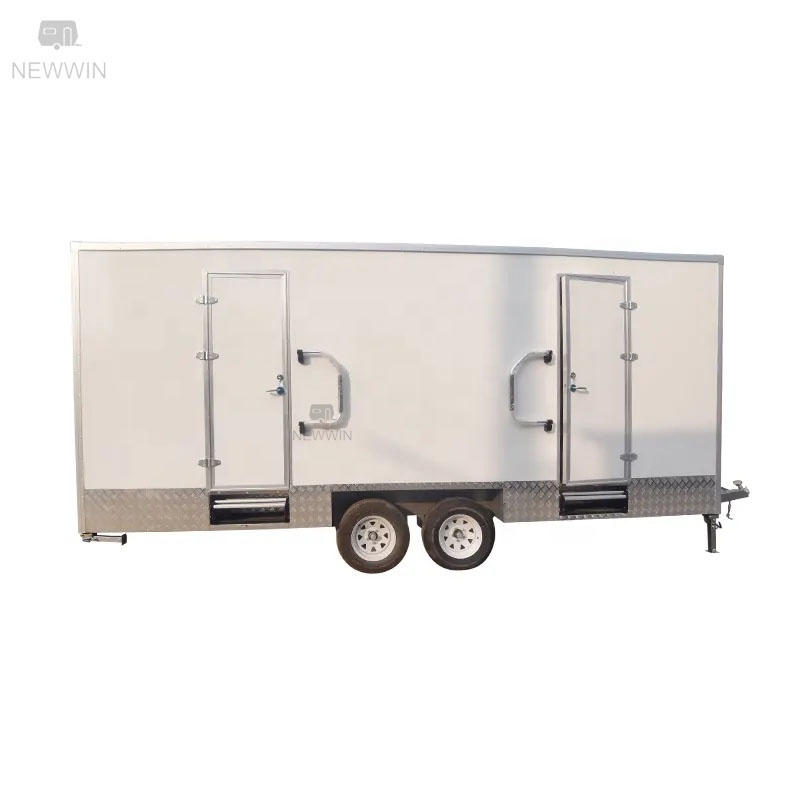 NEWWIN Luxury Portable Toilets For Sale Portable Toilets Mobile Plastic Restroom Trailer Bathroom Trailer For Wedding And Events