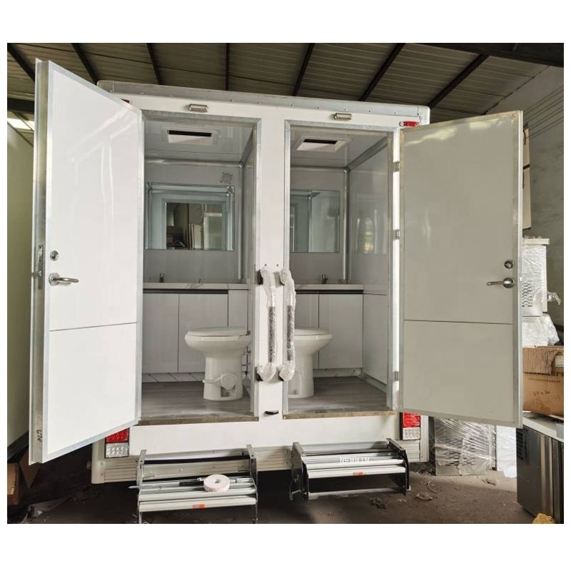 2023 Portable Toilet and Chemic Shower Room Mobile Showers Cabin with Bathroom trailer