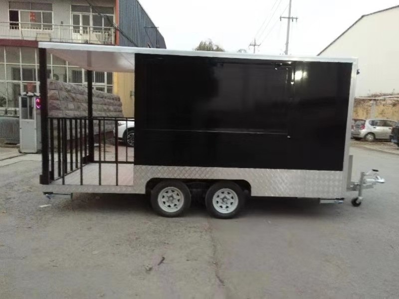 Stainless Steel food cart  food truck australia kitchen caravan for sale fast food car for sale