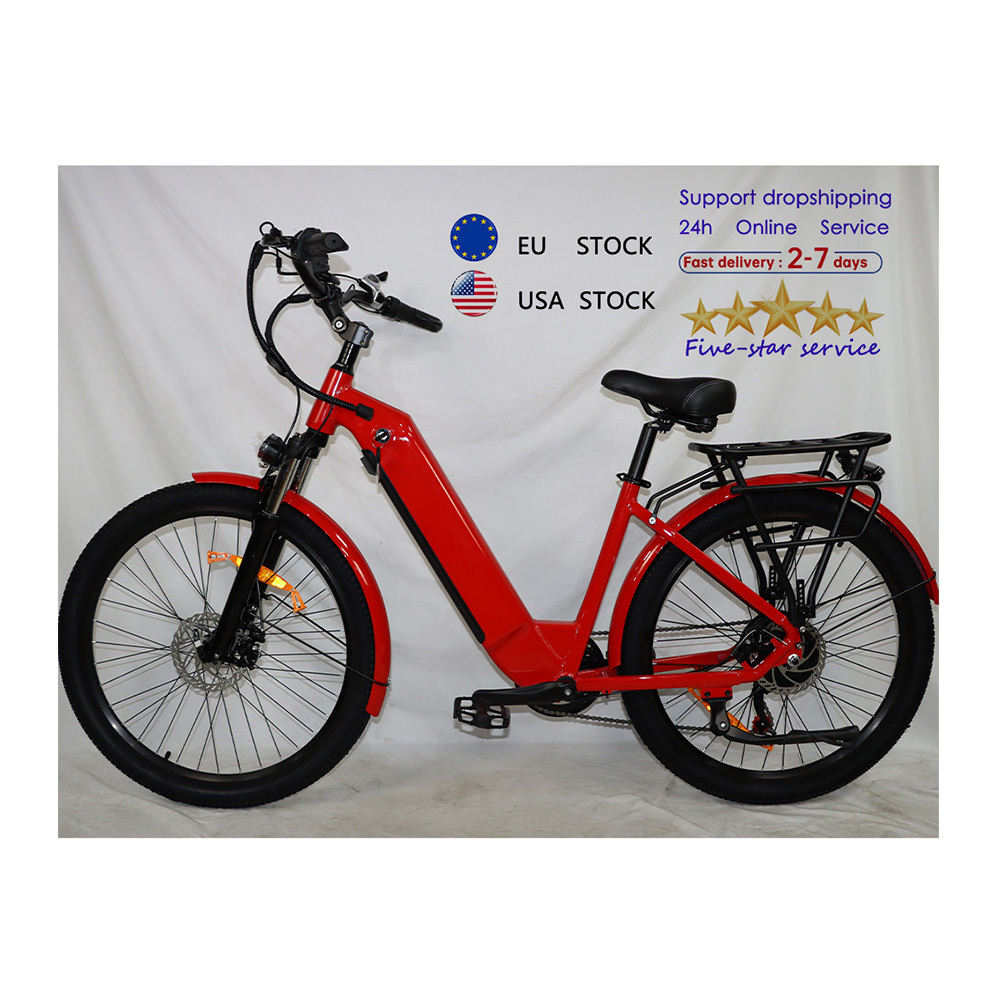 DS2608 26 inch 48v 250w 500w women ebike EU warehouse electric bike free shipping ebike