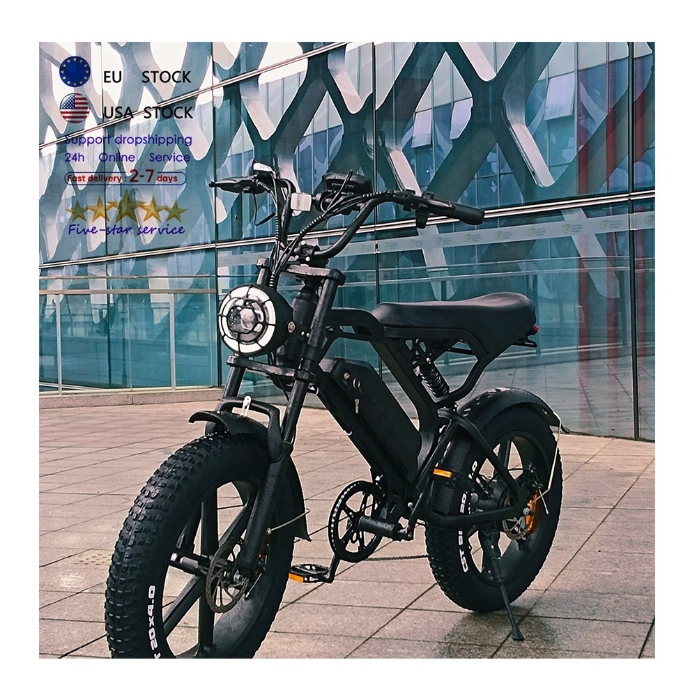 bomber ebike cheap e bike chopper bike electric delivery bicycle 52v electric bike v20