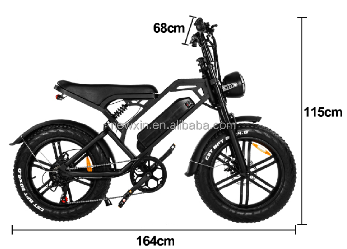 Fatbike V20 mountain e-bike eu warehouse offroad electric motorcycle hybrid ebike electric dirt bike