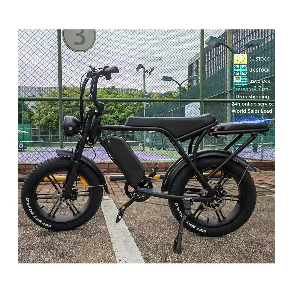 20inch fatbike electric bike of family cargo ebike 48v 250W/750w lithium battery electric motorcycle OUXI V8 electric bicycle