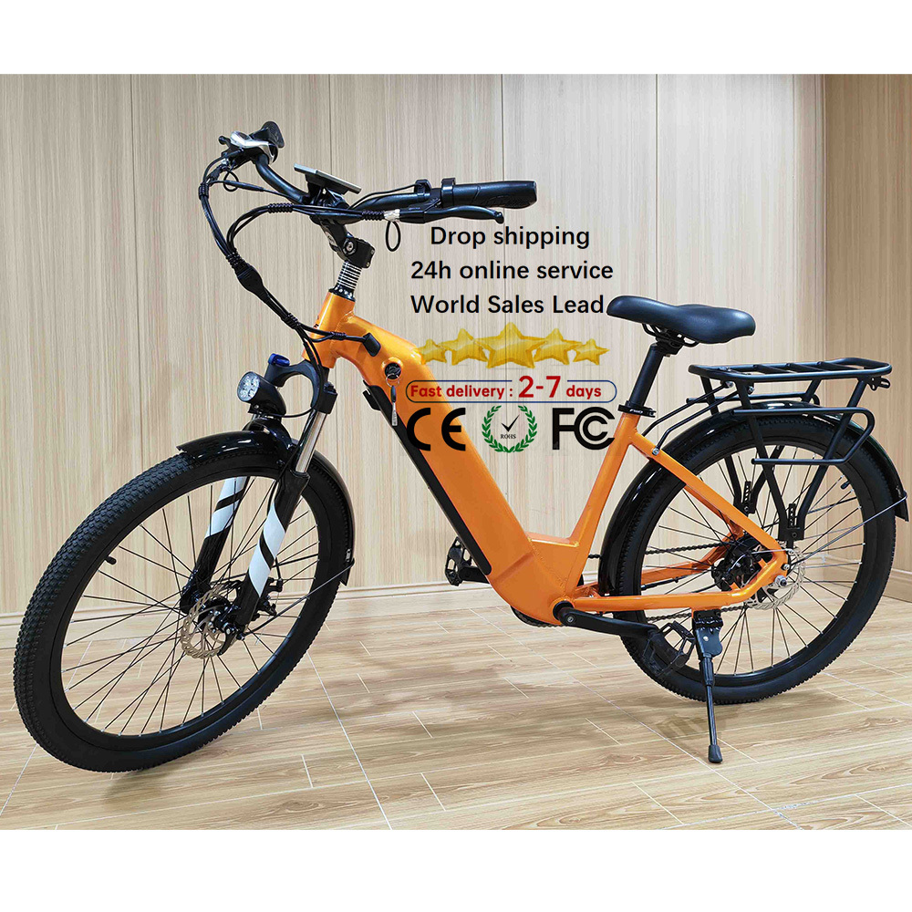 EU Warehouse Electric Dirt Bike 1000W Folding 48v 20inch Mountain Bike Fat Tire Electric Bicycle Beach Snow e Bike DS2608