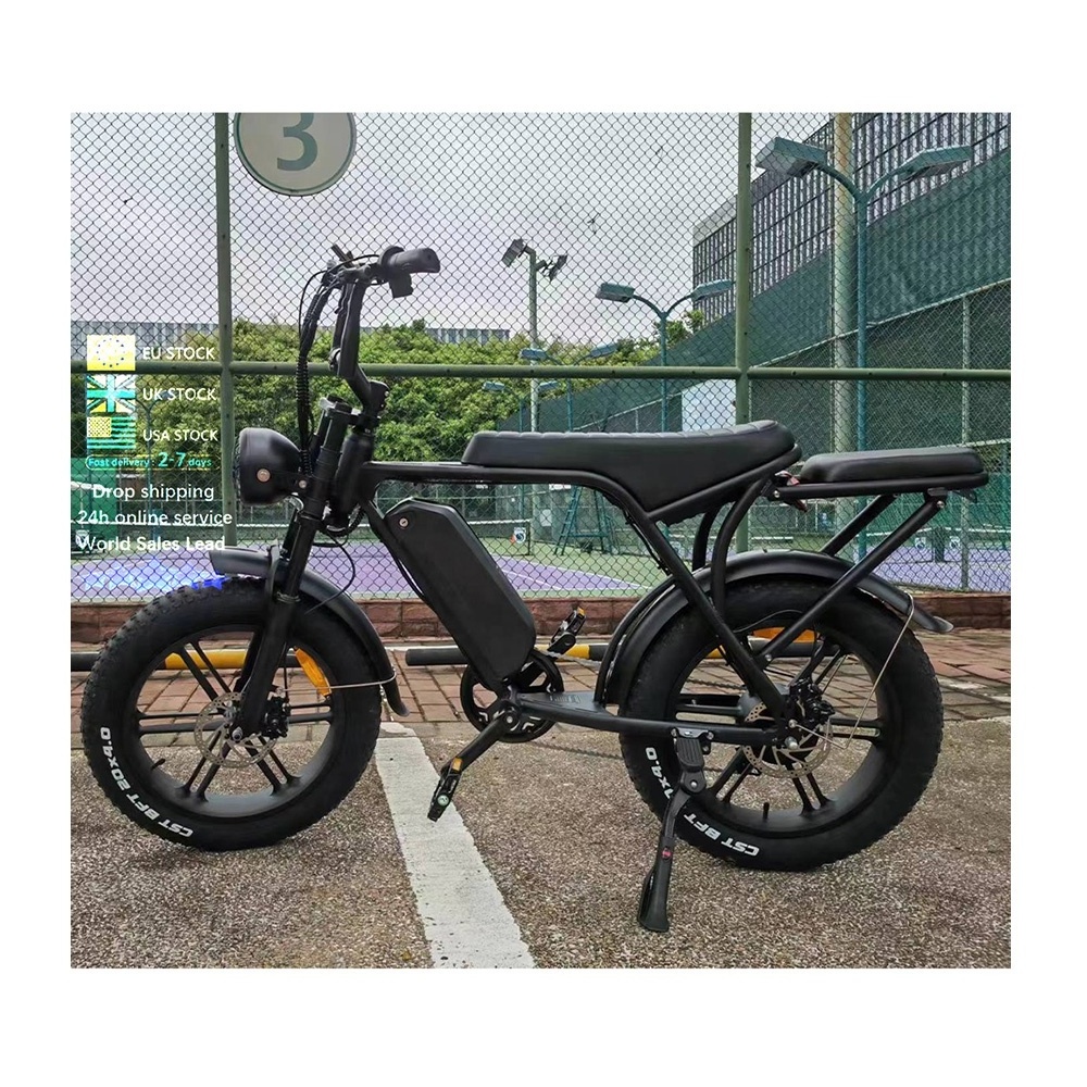 750W motorcycle electr Mountain e-bike 25km 50km high speed fat tire ebike ouxi v8 biycicle electric bike fatbike V8 e bike